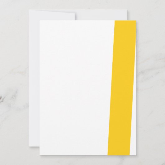 Vrijgezellenfeest California Poppies Kaart (Achterkant)