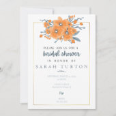 Vrijgezellenfeest California Poppies Kaart (Voorkant)