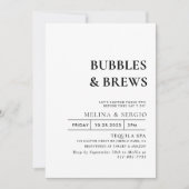 Vrijgezellenfeest Calligrafie-knuppels en borsten Kaart (Voorkant)