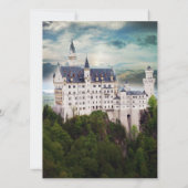 vrijgezellenfeest, Castle Thmed Wedding Kaart (Achterkant)