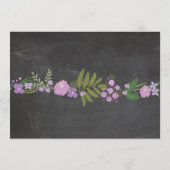 vrijgezellenfeest Chalk Paars Itinerary Bacheloret Programmakaart (Achterkant)