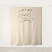 Vrijgezellenfeest Champagne Beige - Foto achtergro Wandkleed (Voorkant)