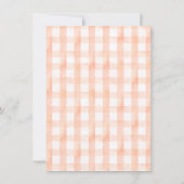 Vrijgezellenfeest Citrus Fruit & Flowers Kaart (Achterkant)