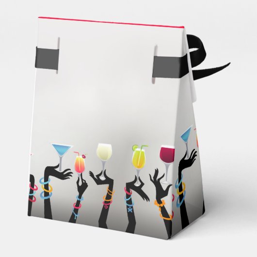 Vrijgezellenfeest Cocktail Party Bedankdoosjes (Achterkant)