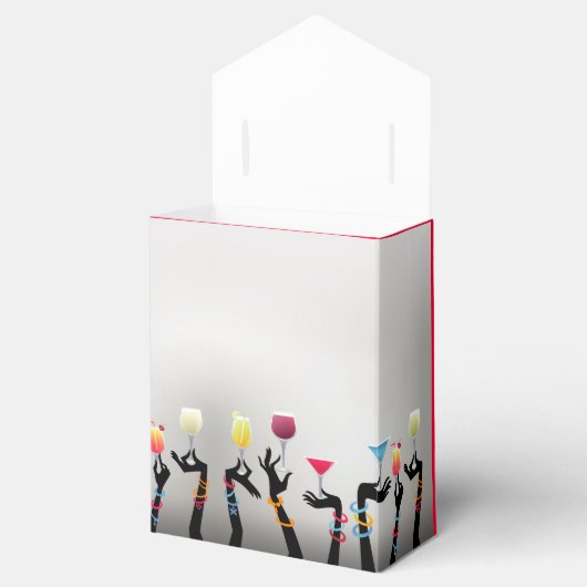 Vrijgezellenfeest Cocktail Party Bedankdoosjes (Geopend)