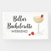 Vrijgezellenfeest Cocktailparty Banner (Horizontaal)