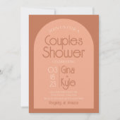 Vrijgezellenfeest, coëxistentie, moderne bridal, kaart (Voorkant)