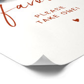 Vrijgezellenfeest Coffee Favors Pedestal Poster (Hoek)