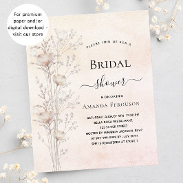 Vrijgezellenfeest Cream Wildflowers Budget Innodig