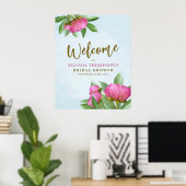 Vrijgezellenfeest Custom Welcome Paper Poster (Thuiskantoor)