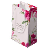 vrijgezellenfeest Dank je cadeautassen voor hostes Klein Cadeauzakje (Achterkant Gekanteld)