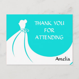 Vrijgezellenfeest Dank u Briefkaart