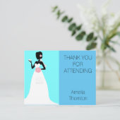 Vrijgezellenfeest Dank u Briefkaart (Staand voorkant)