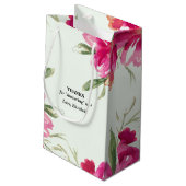 Vrijgezellenfeest Dank u gastvrouw Klein Cadeauzakje (Achterkant Gekanteld)