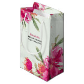 Vrijgezellenfeest Dank u gastvrouw Klein Cadeauzakje (Voorkant Gekanteld)