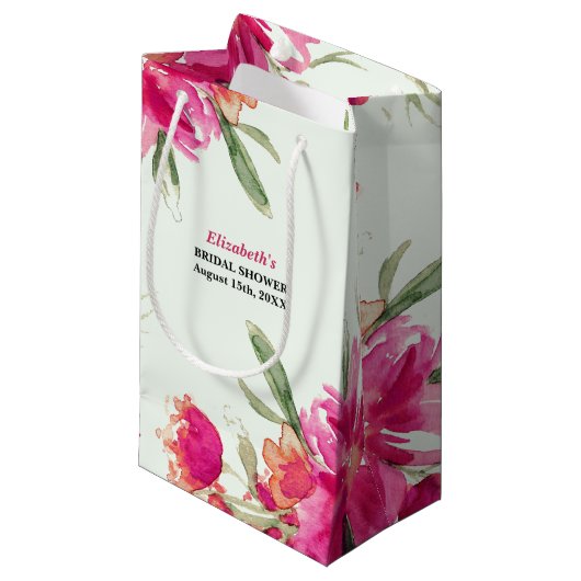 Vrijgezellenfeest Dank u gastvrouw Klein Cadeauzakje (Voorkant Gekanteld)