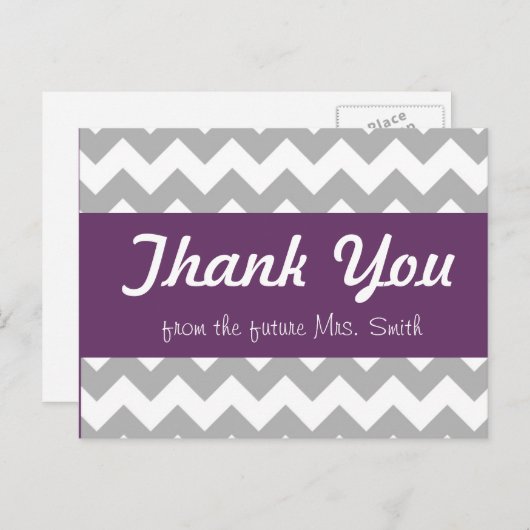 vrijgezellenfeest dank u kaart (Voorkant / Achterkant)