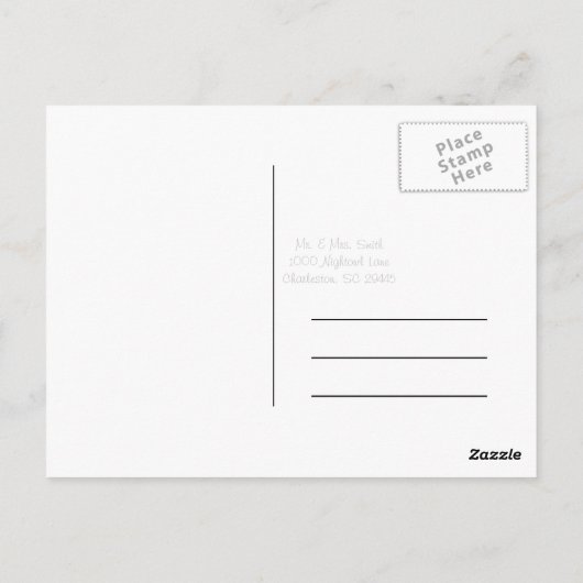 vrijgezellenfeest dank u kaart (Achterkant)