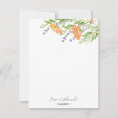 Vrijgezellenfeest Dank u Kaarten Boho Wildflower (Voorkant)