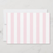 Vrijgezellenfeest Dank u Roze en Gouden Bloemen Bedankkaart (Achterkant)