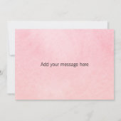 Vrijgezellenfeest Dank u Schattigee Waterverf Flor Bedankkaart (Achterkant)