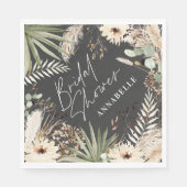 Vrijgezellenfeest dankzij moderne pampas grassplat servet (Voorkant)