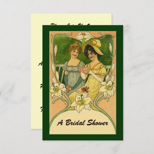  Vrijgezellenfeest dat uitnodigingen ontvangt (Voorkant / Achterkant)