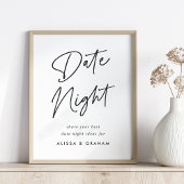 Vrijgezellenfeest Datum Jar Sign. Poster