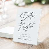 Vrijgezellenfeest Datum Jar Sign. Reclamebord Met Voetstuk