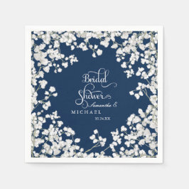 Vrijgezellenfeest Decor Babys Ademkrans Bloemen Servet