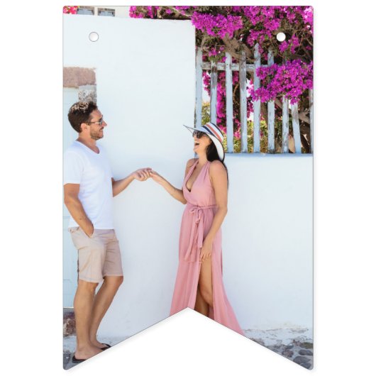 Vrijgezellenfeest Decor gepersonaliseerde foto ban Vlaggetjes (Tweede vlag)