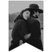 Vrijgezellenfeest Decor gepersonaliseerde foto ban Vlaggetjes (Eerste vlag)