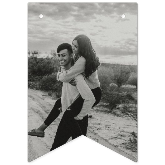 Vrijgezellenfeest Decor gepersonaliseerde foto ban Vlaggetjes (Derde vlag)