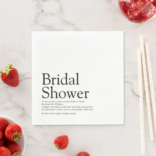 Vrijgezellenfeest Definitie Modern Fun Servet (Insitu)