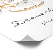 Vrijgezellenfeest Dessert Bar Poster (Hoek)