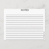 Vrijgezellenfeest Dessert Recipcard Uitnodiging Briefkaart (Achterkant)