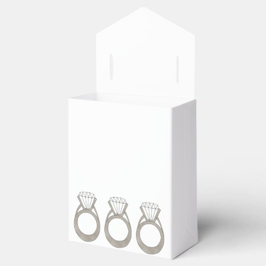 Vrijgezellenfeest Diamond voor weddenschap Bedankdoosjes (Geopend)