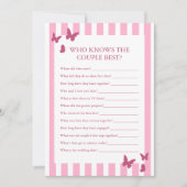 Vrijgezellenfeest die weet het paar beste spel (Voorkant)