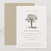 Vrijgezellenfeest donkerbruine gouden  bedankkaart (Voorkant / Achterkant)