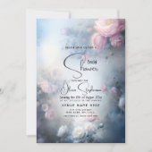 Vrijgezellenfeest- Dromerige Roze Pioenbloem Kaart (Voorkant)