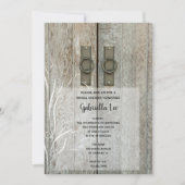 Vrijgezellenfeest Dubbelbranddeuren Kaart (Voorkant)