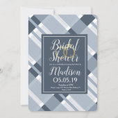 Vrijgezellenfeest - Dusty Blue Navy Pset Folie Rin Kaart (Voorkant)