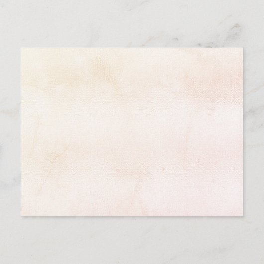 Vrijgezellenfeest Dusty Cream Wildflower herfst in Uitnodiging Briefkaart (Achterkant)