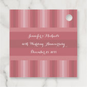 Vrijgezellenfeest Dusty Roos Jubileum Bedankjes Labels (Achterkant)