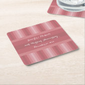Vrijgezellenfeest Dusty Roos Jubileum Kartonnen Onderzetters (Schuin)