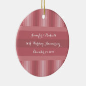 Vrijgezellenfeest Dusty Roos Jubileum Keramisch Ornament (Rechts)