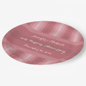Vrijgezellenfeest Dusty Roos Jubileum Papieren Bordje (Gekanteld)