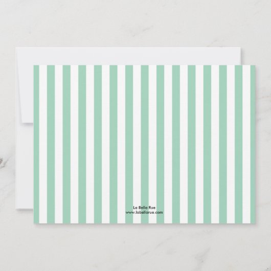 Vrijgezellenfeest Eiffeltoren Kaart (Achterkant)