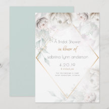 Vrijgezellenfeest | Elegant Alabaster White Peonie