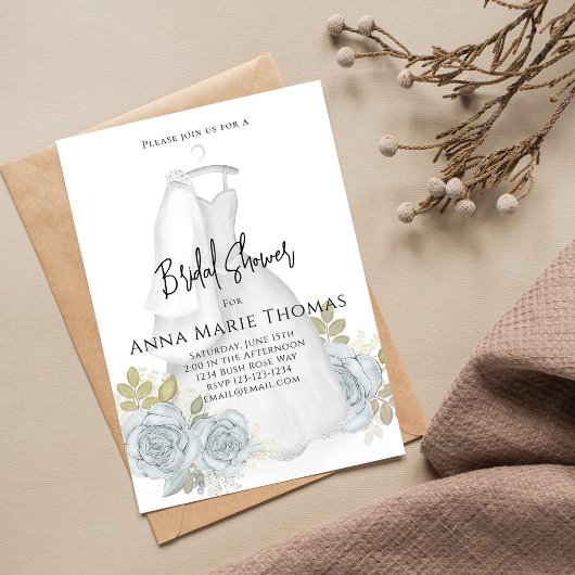 Vrijgezellenfeest Elegant Calligrafie Script Jurk Kaart